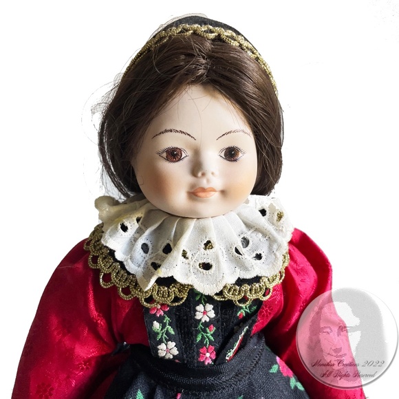Porcelain Doll by Sweet Heart Doll Factory West Germany Limited Edition Rare - Picture 2 of 13